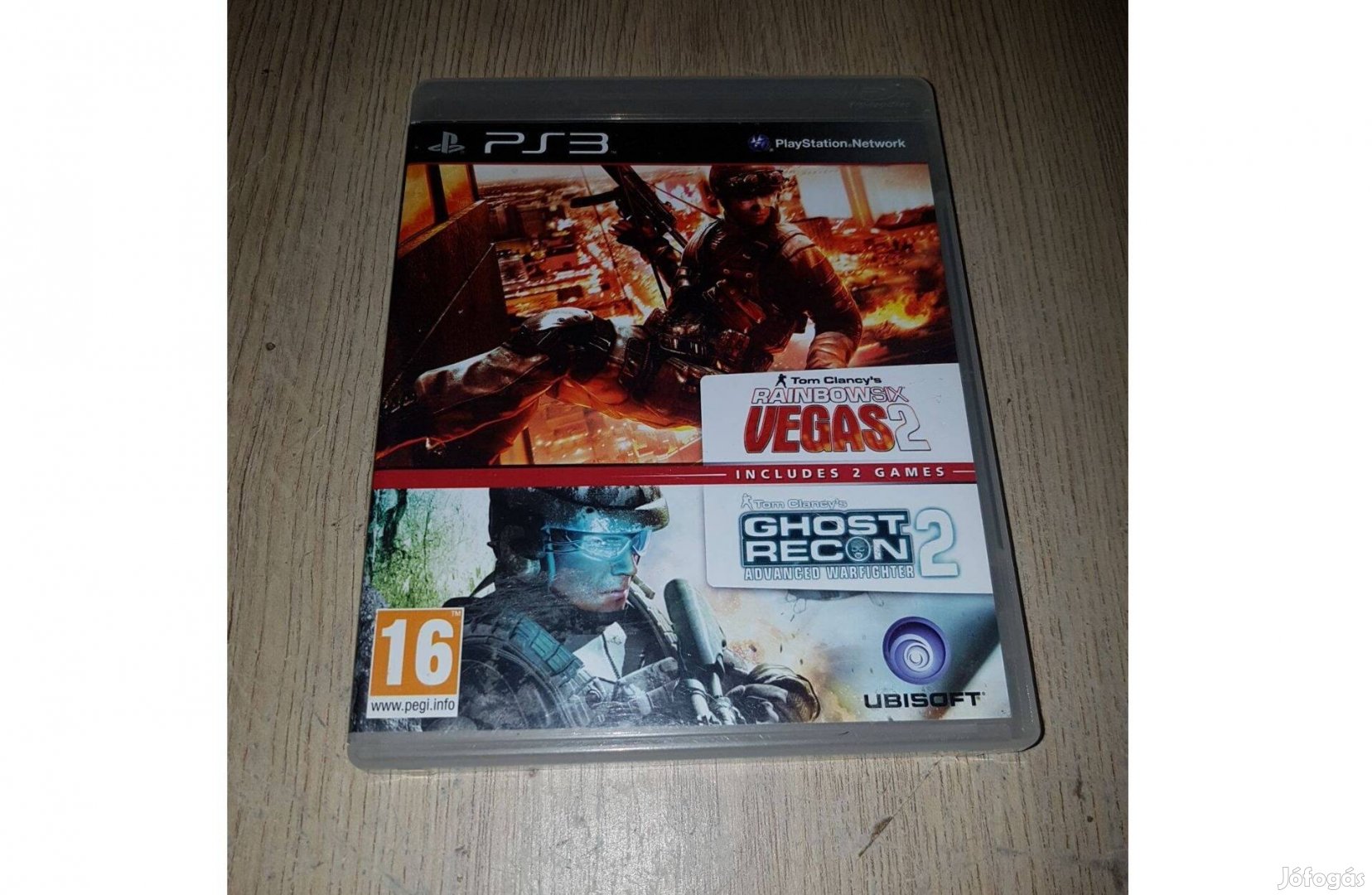 Ps3 rainbow six vegas 2 ghost recon 2 eladó