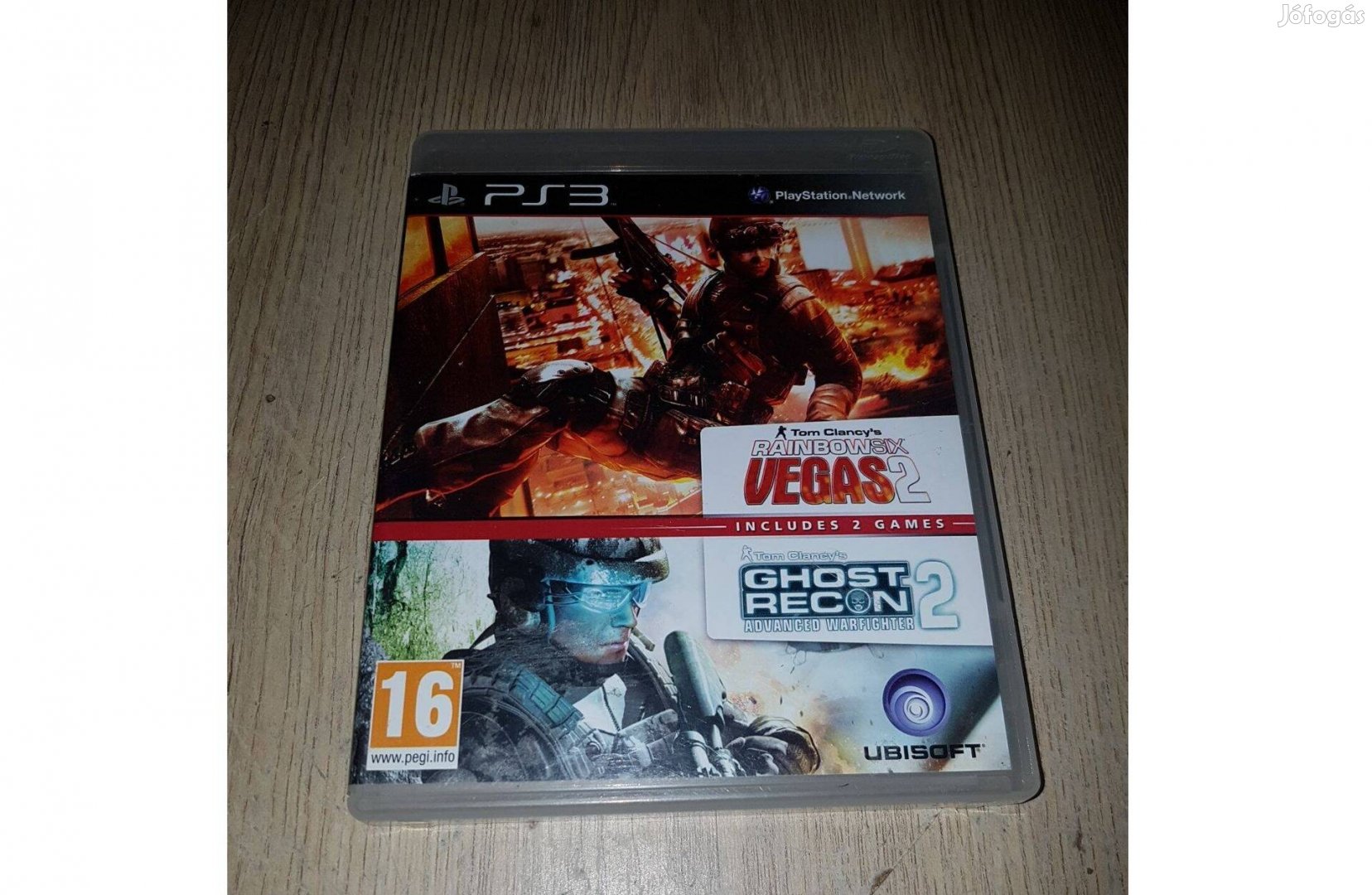 Ps3 rainbow six vegas 2 ghost recon 2 eladó