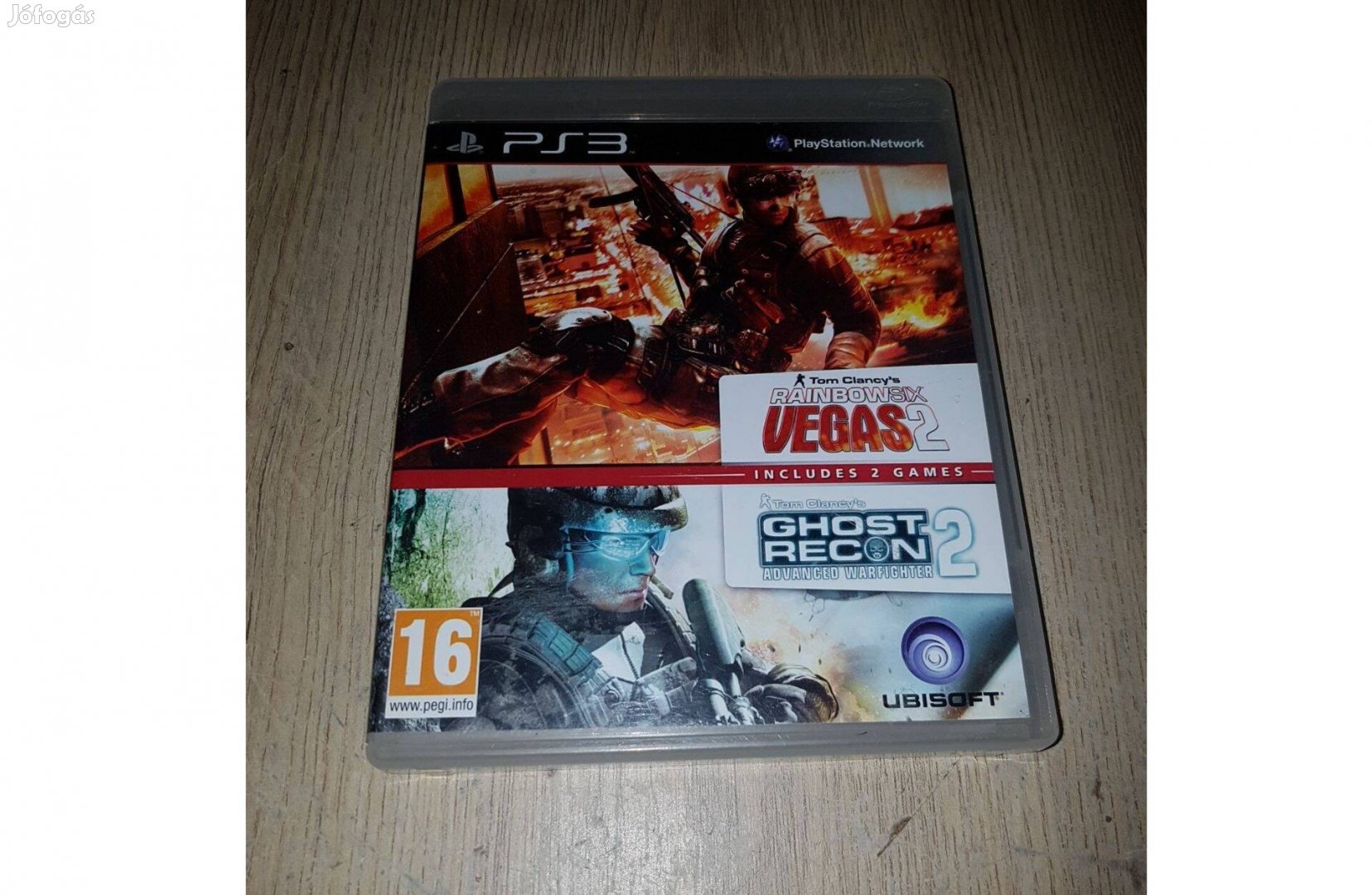 Ps3 rainbow six vegas 2 ghost recon 2 játék eladó