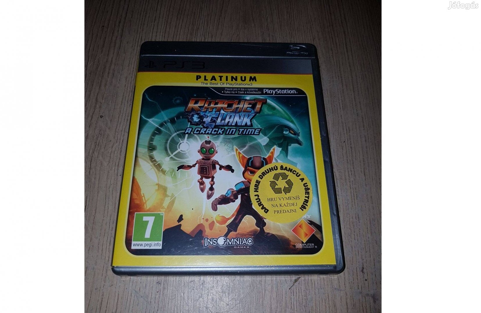 Ps3 ratchet and clank future a crack in time eladó