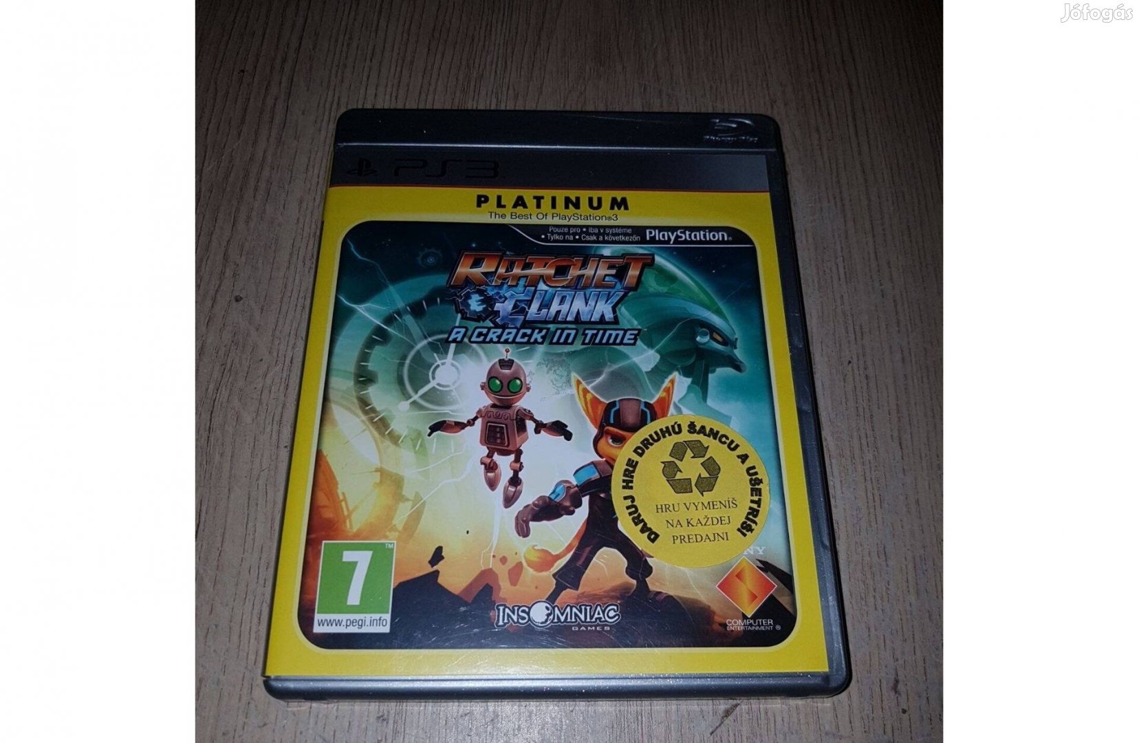 Ps3 ratchet and clank future a crack in time eladó
