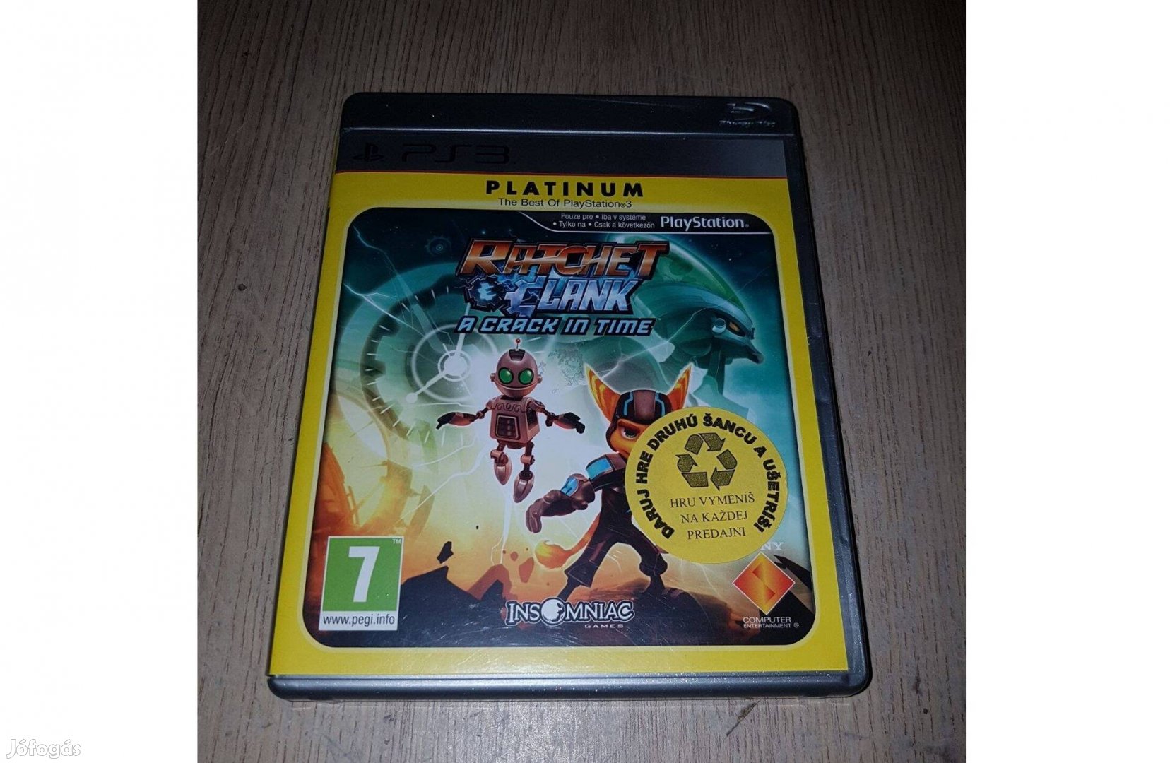 Ps3 ratchet and clank future a crack in time eladó