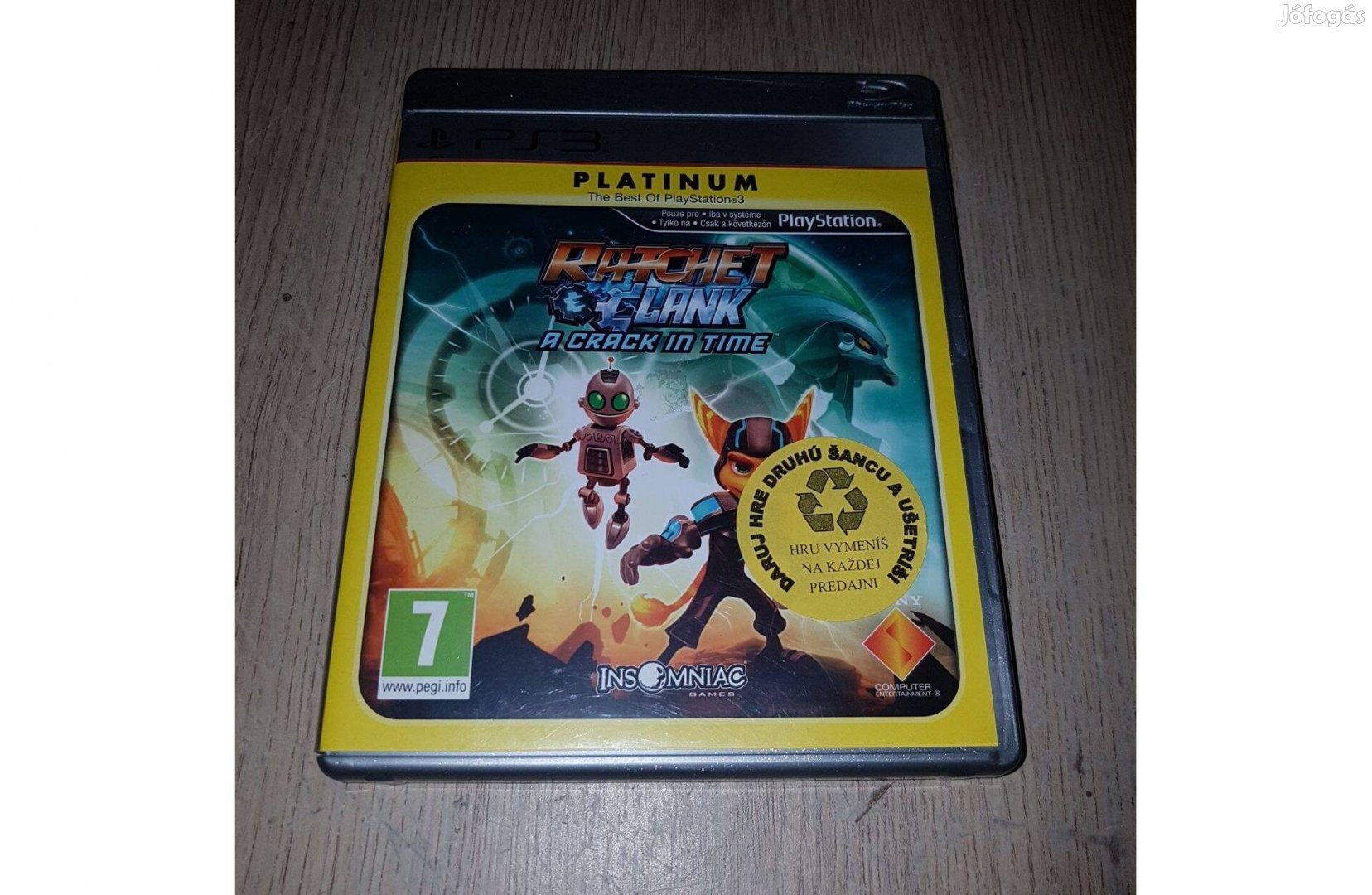 Ps3 ratchet and clank future a crack in time játék eladó