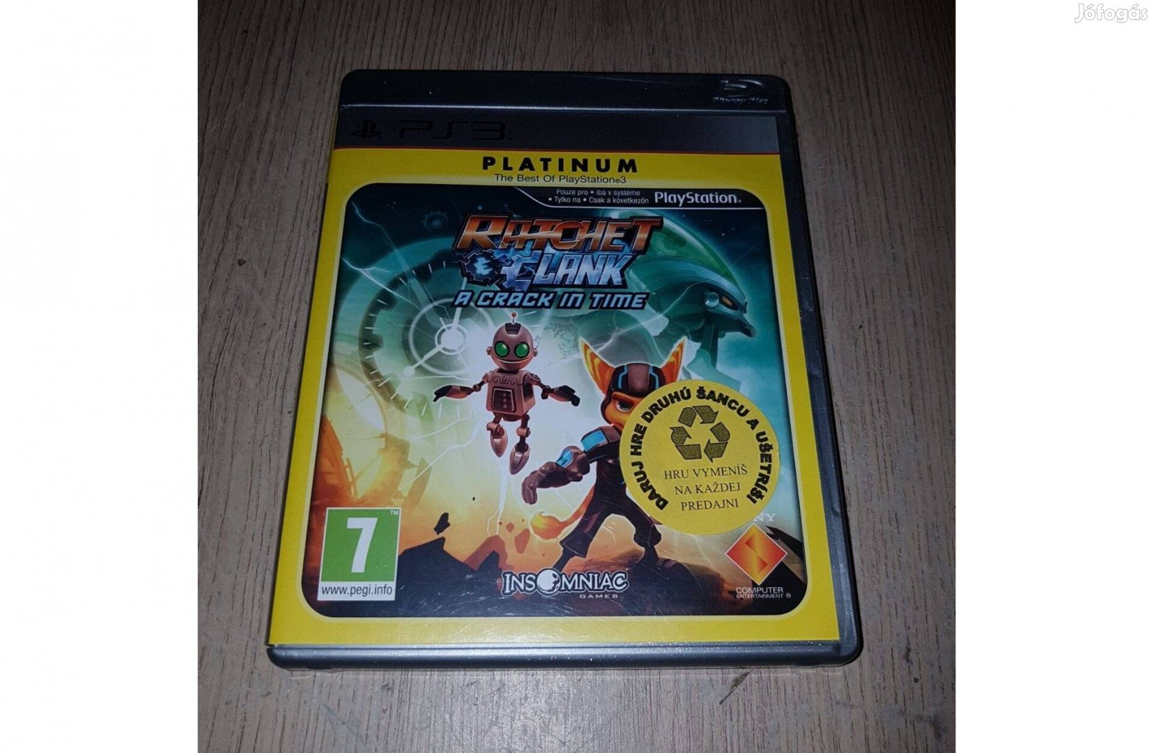 Ps3 ratchet and clank future a crack in time játék eladó