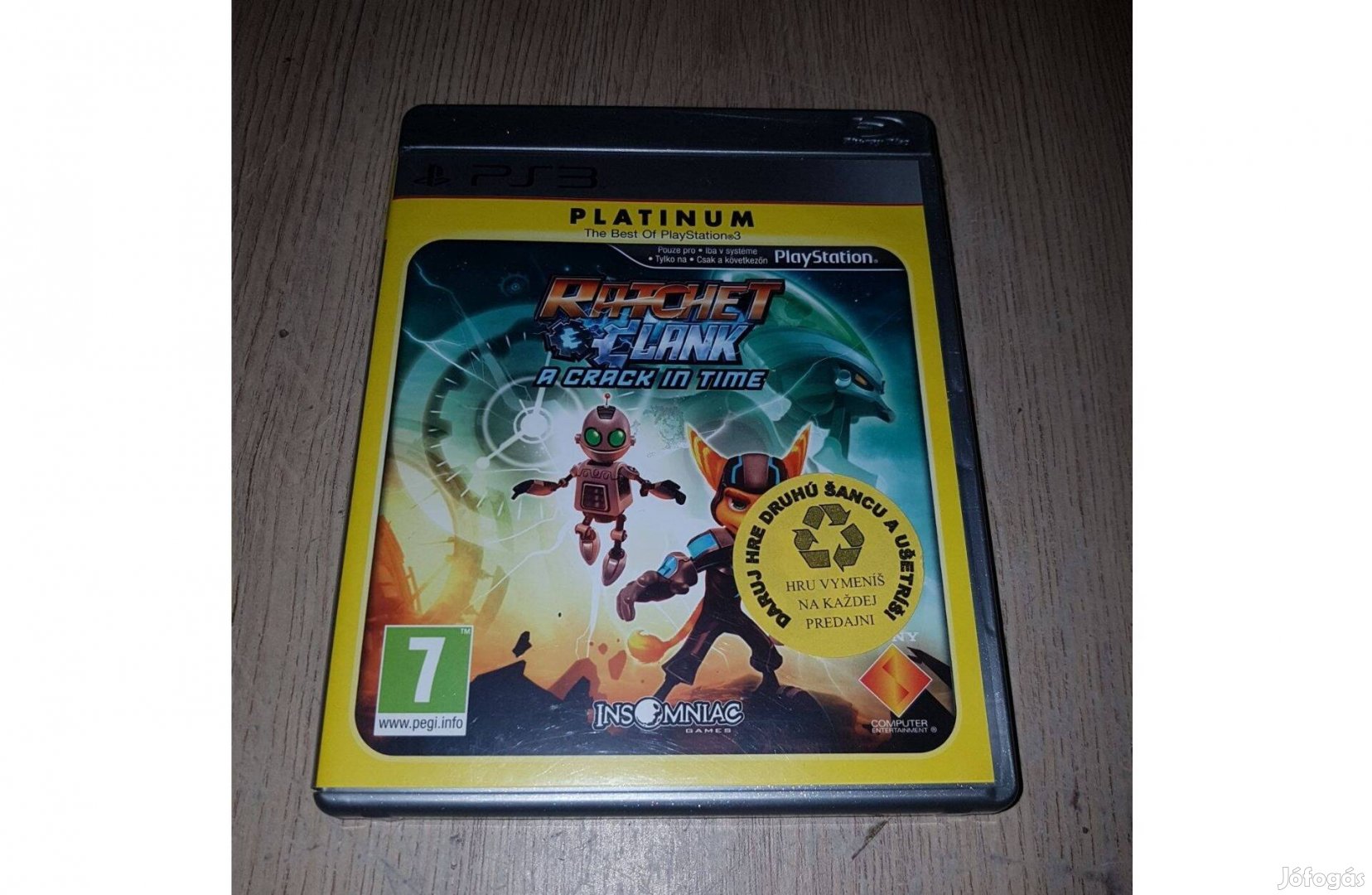 Ps3 ratchet and clank quest for booty játék eladó
