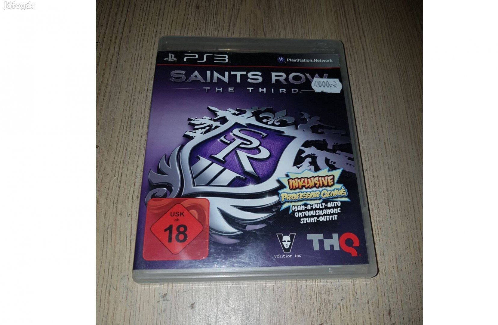 Ps3 saints row the third játék eladó