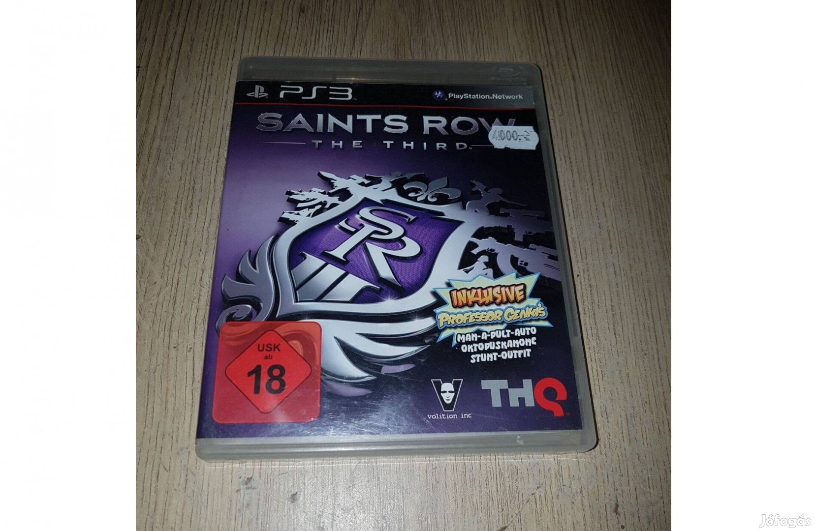 Ps3 saints row the third játék eladó