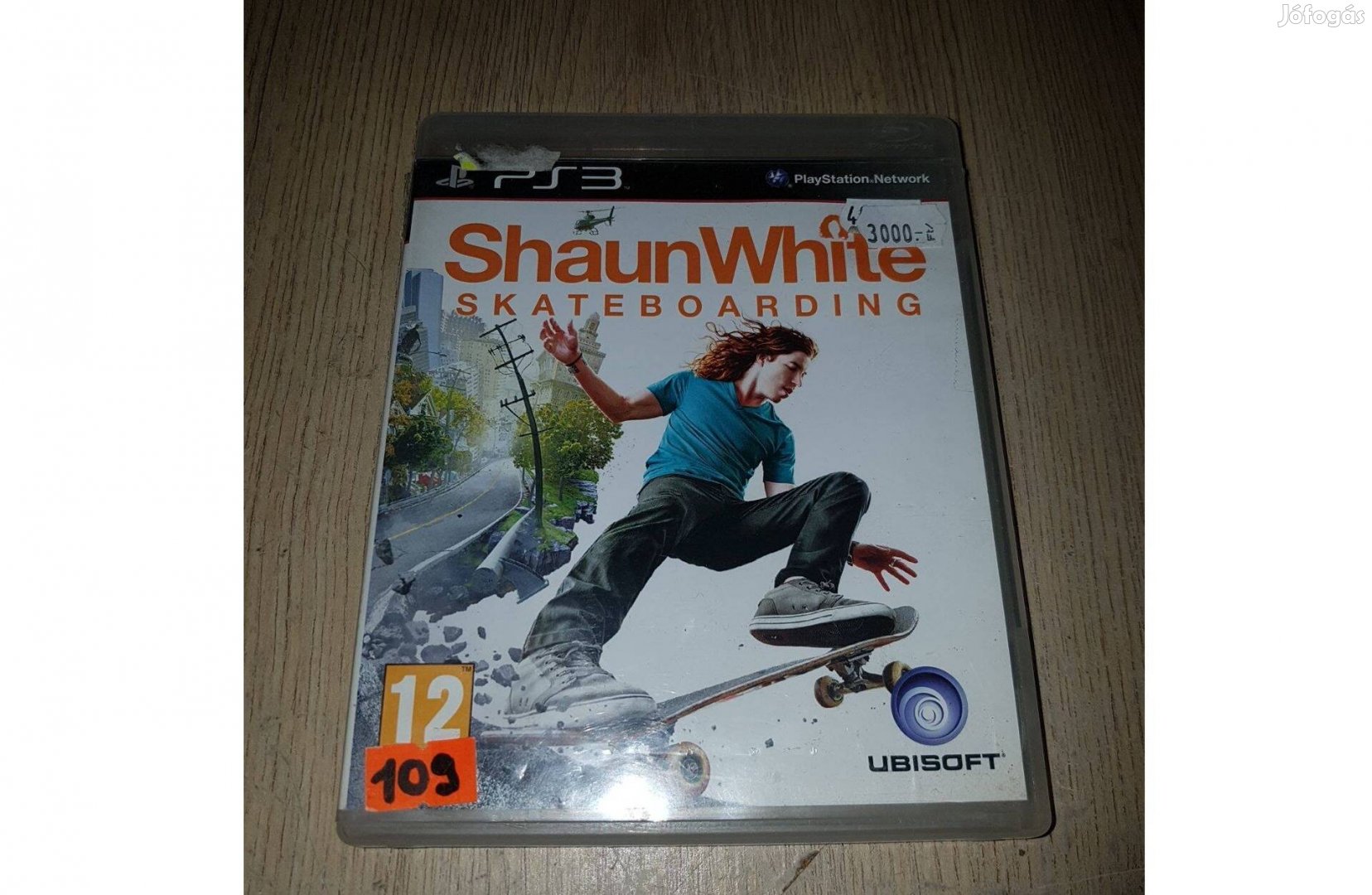 Ps3 shaun white skateboarding játék eladó