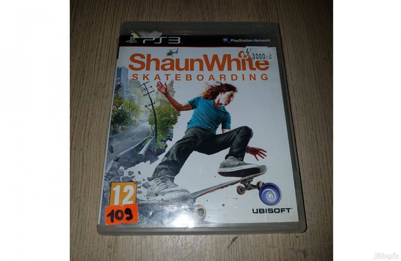 Ps3 shaun white skateboarding játék eladó