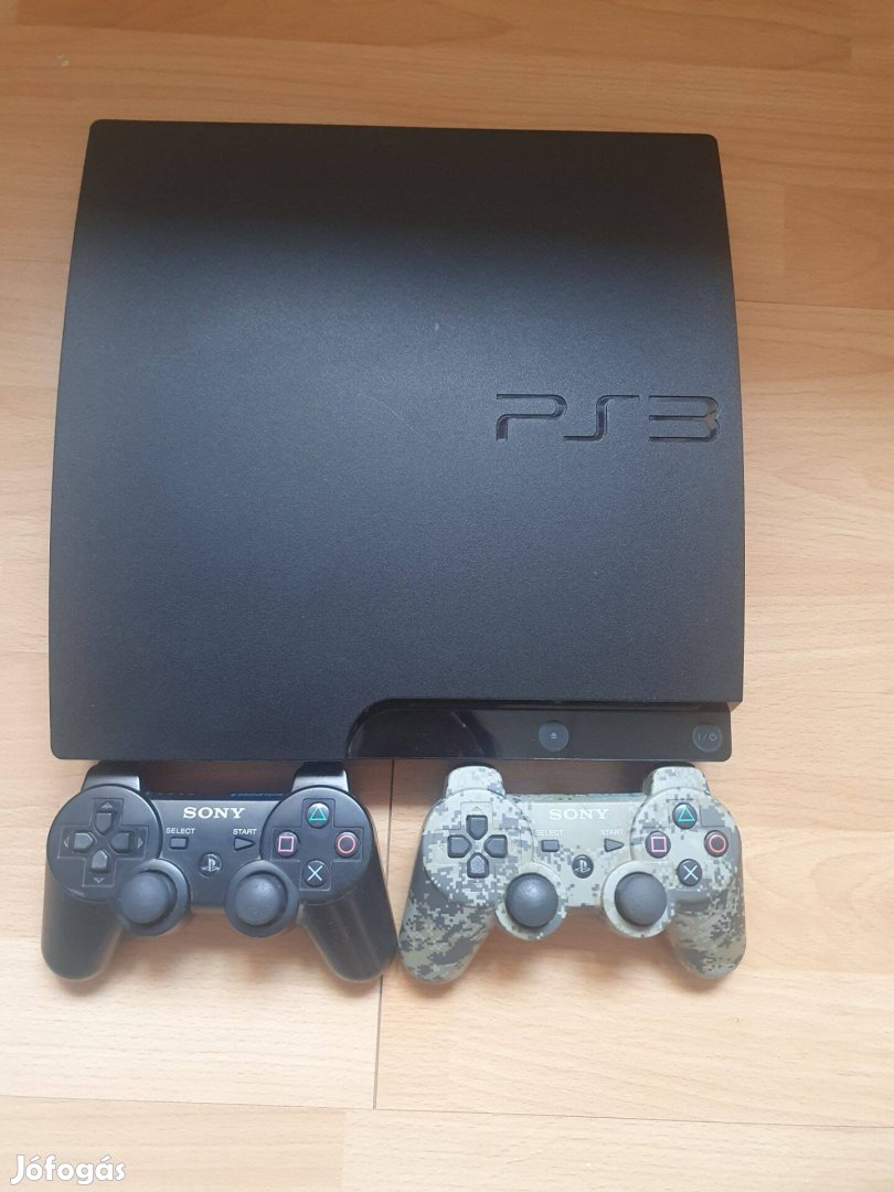 Ps3 slim 120 gb+13 játék