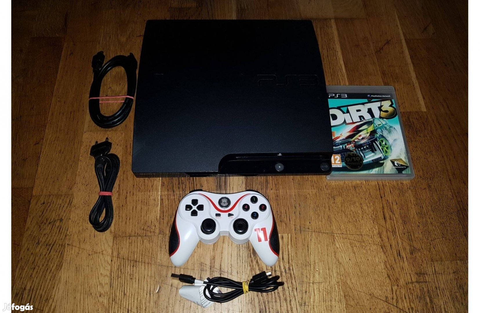 Ps3 slim 120 gb 1 játékkal eladó