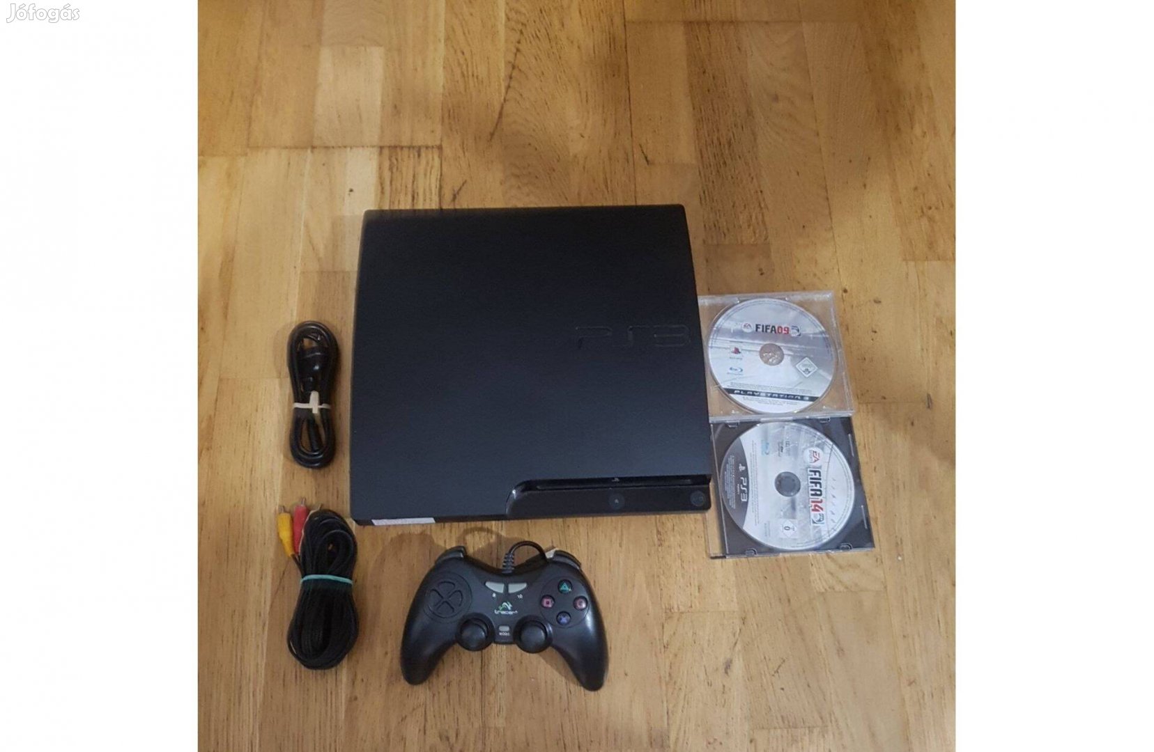 Ps3 slim 320-gb 2 darab játékkal hdmi hibás eladó