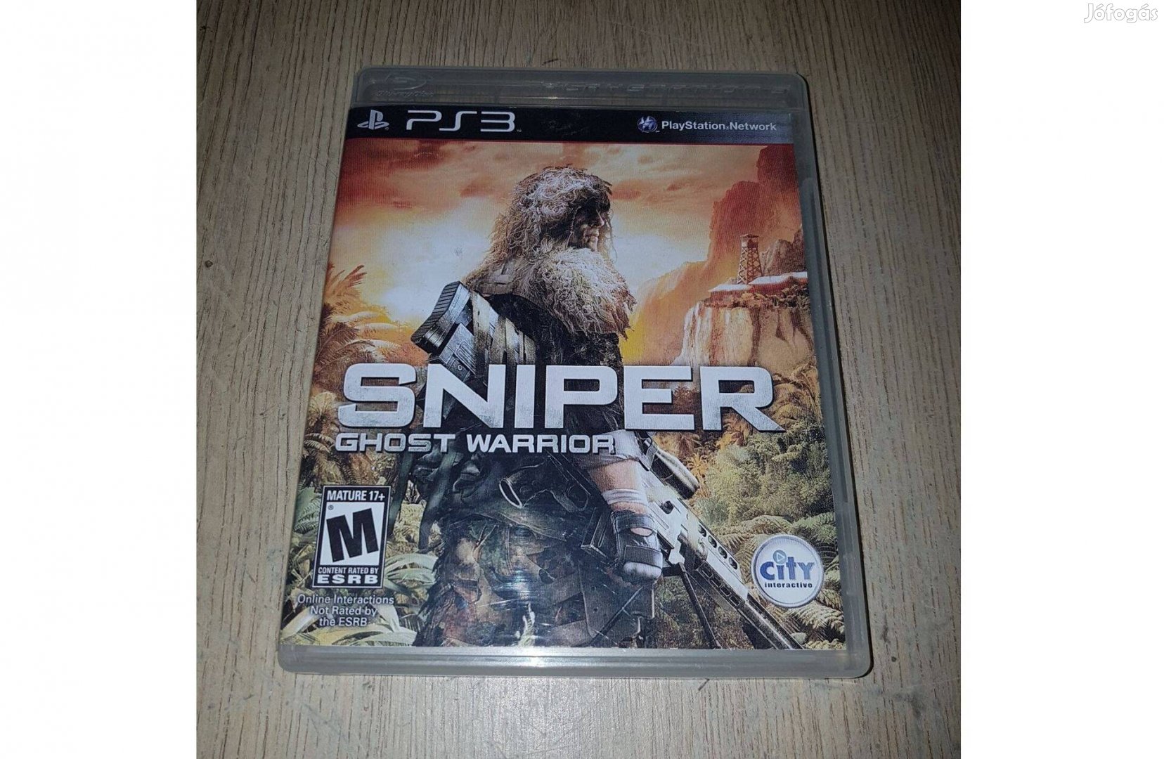 Ps3 sniper ghost warrior játék eladó