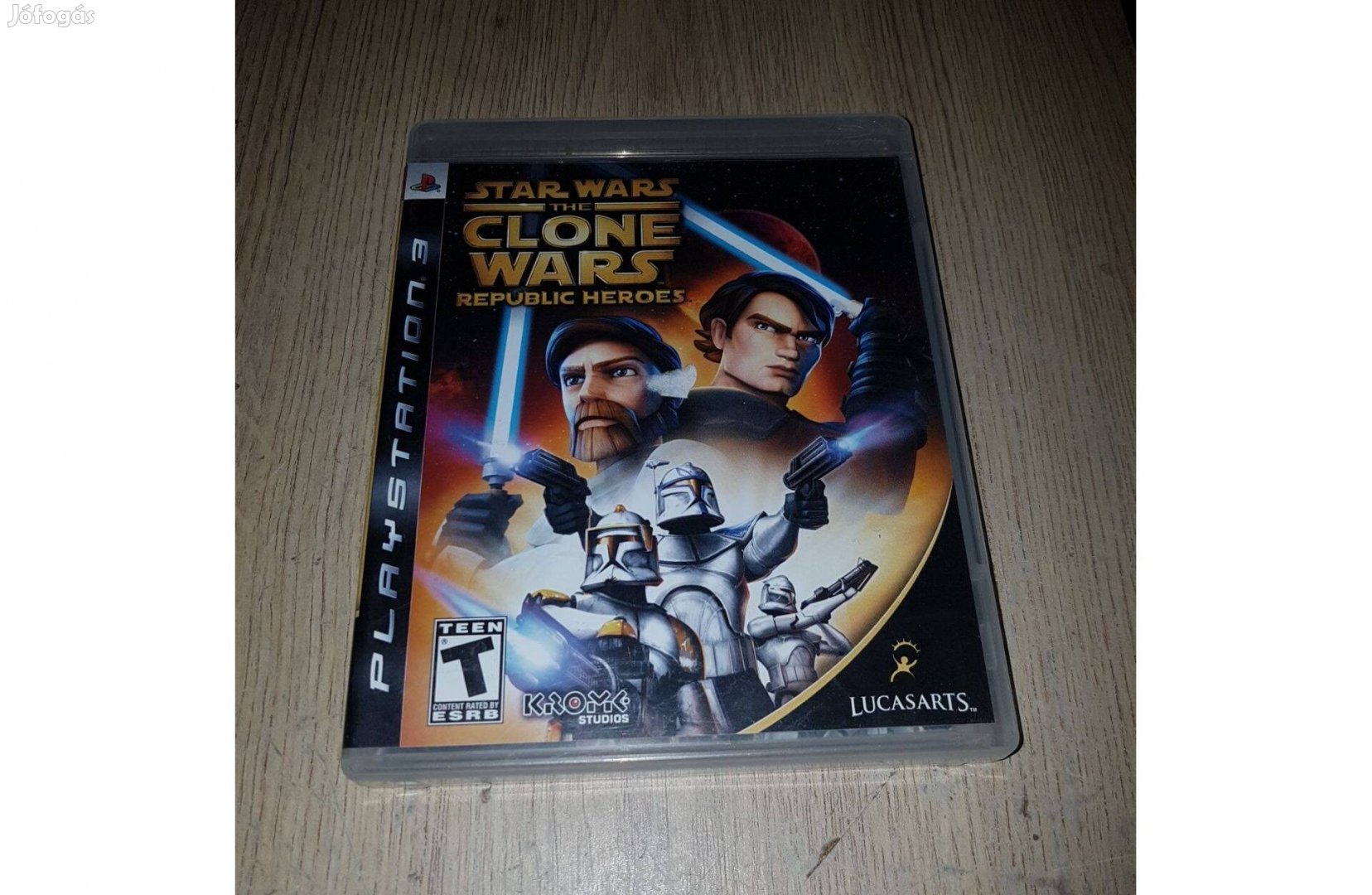 Ps3 star wars clone wars játék eladó