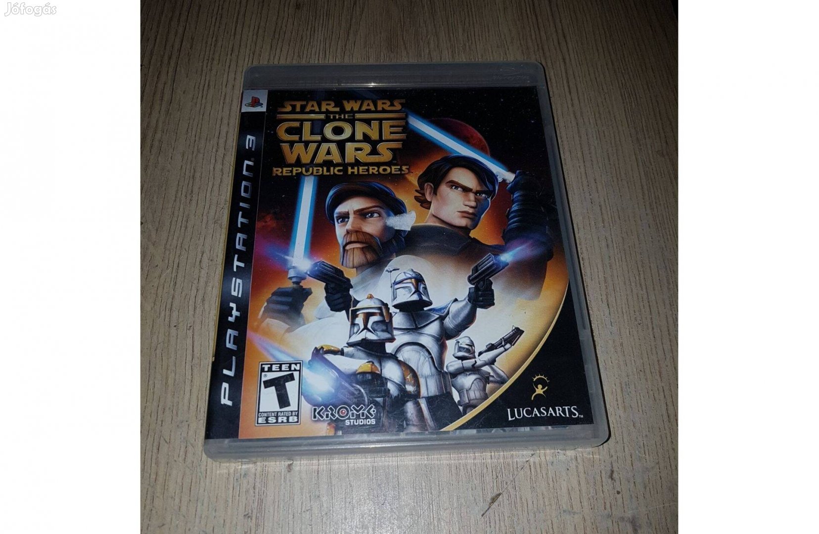 Ps3 star wars clone wars játék eladó