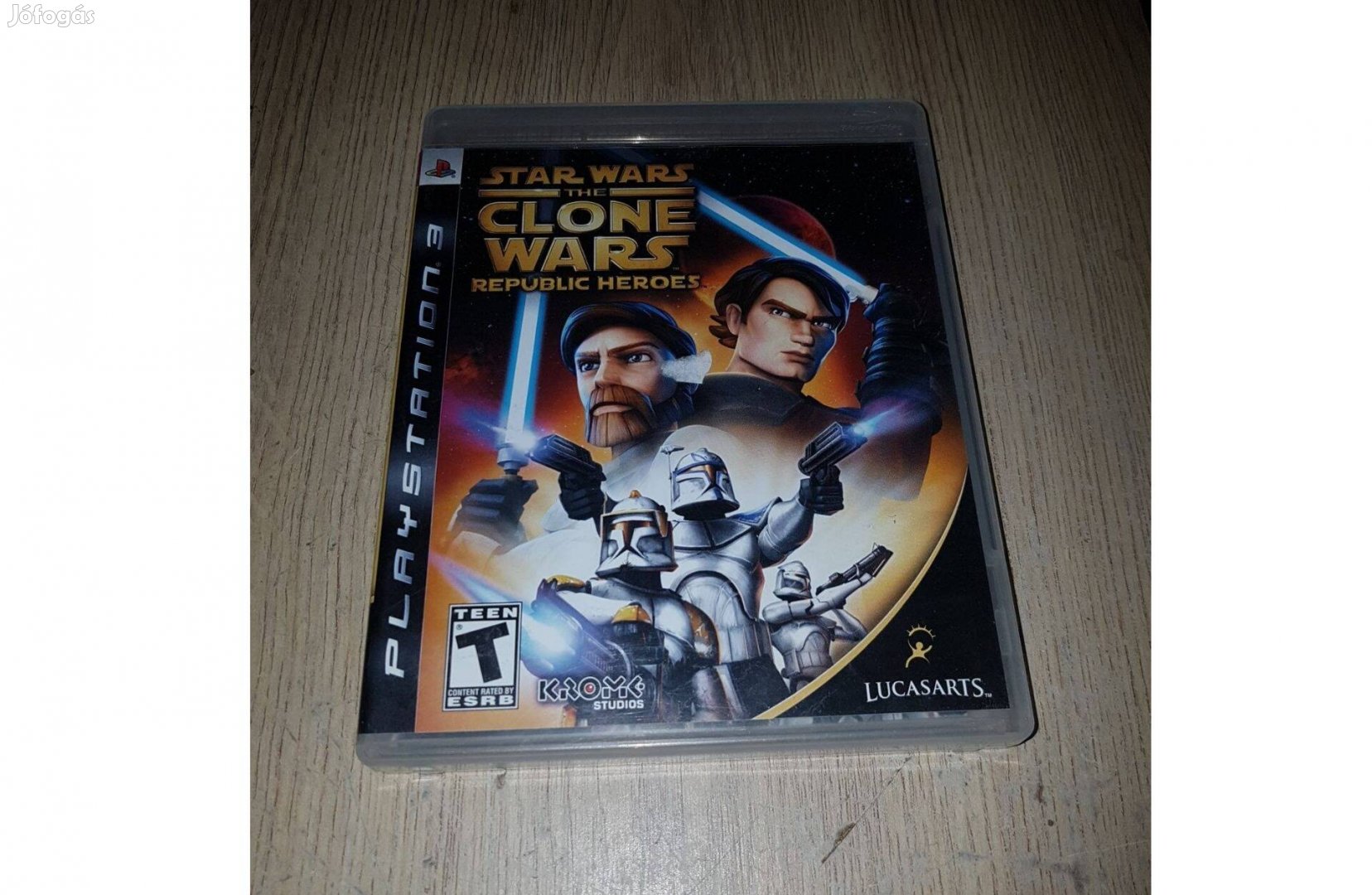 Ps3 star wars clone wars játék eladó