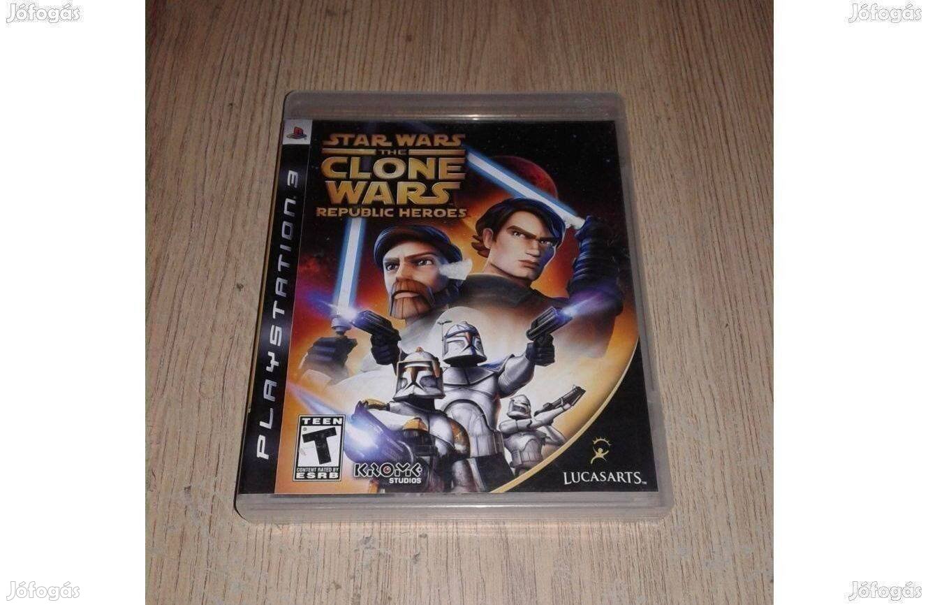 Ps3 star wars the clone wars republic heroes eladó