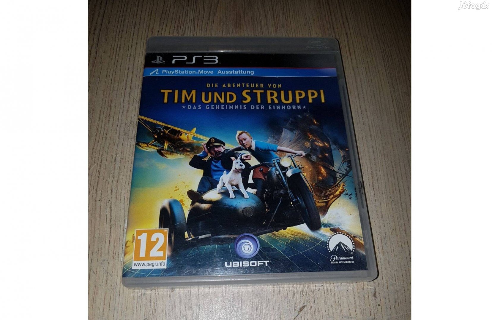 Ps3 tintin the adventures játék eladó