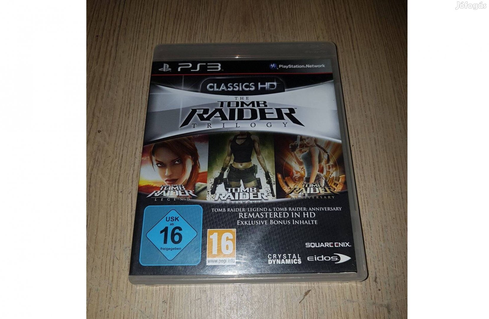 Ps3 tomb raider trilogy játék eladó