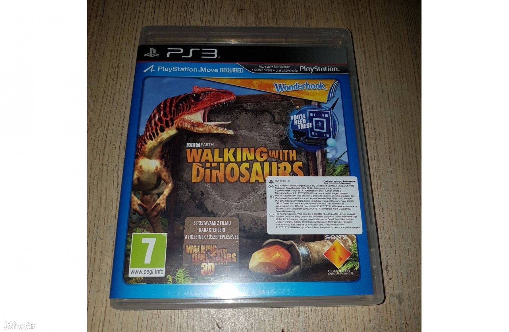 Ps3 walking with dinosaurs eladó