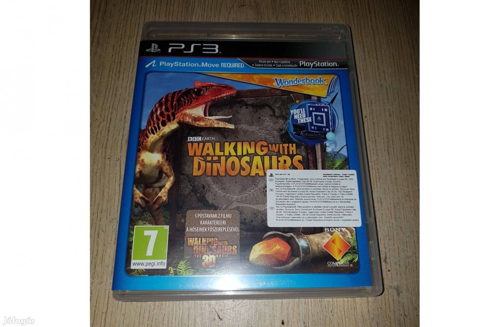 Ps3 walking with dinosaurs eladó