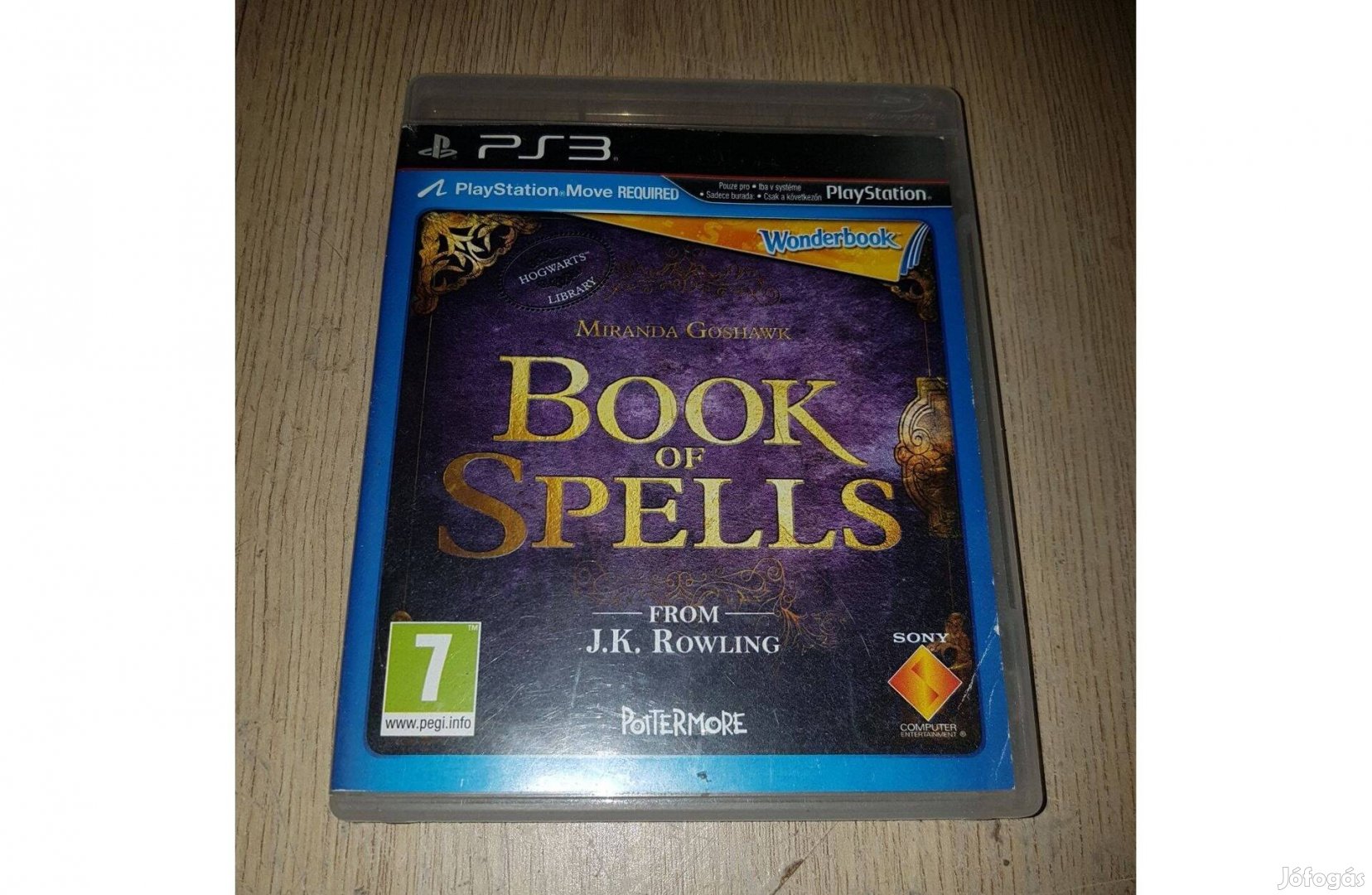 Ps3 wonderbook book of spells eladó