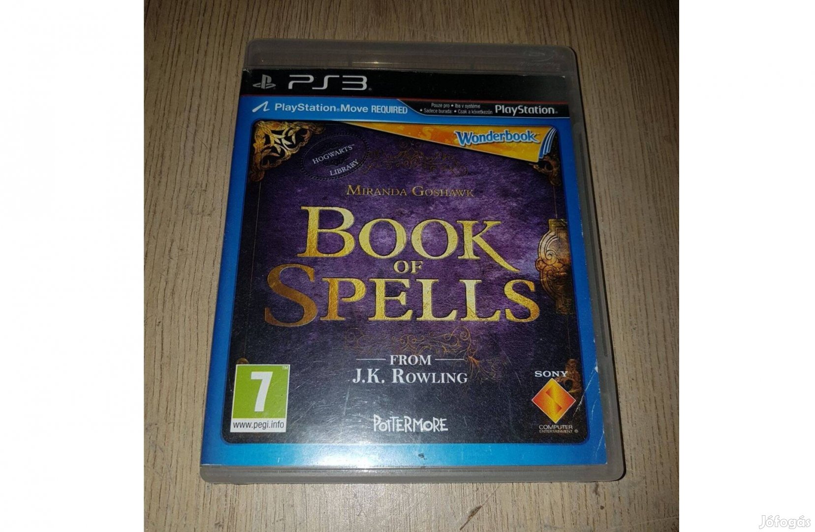 Ps3 wonderbook book of spells eladó