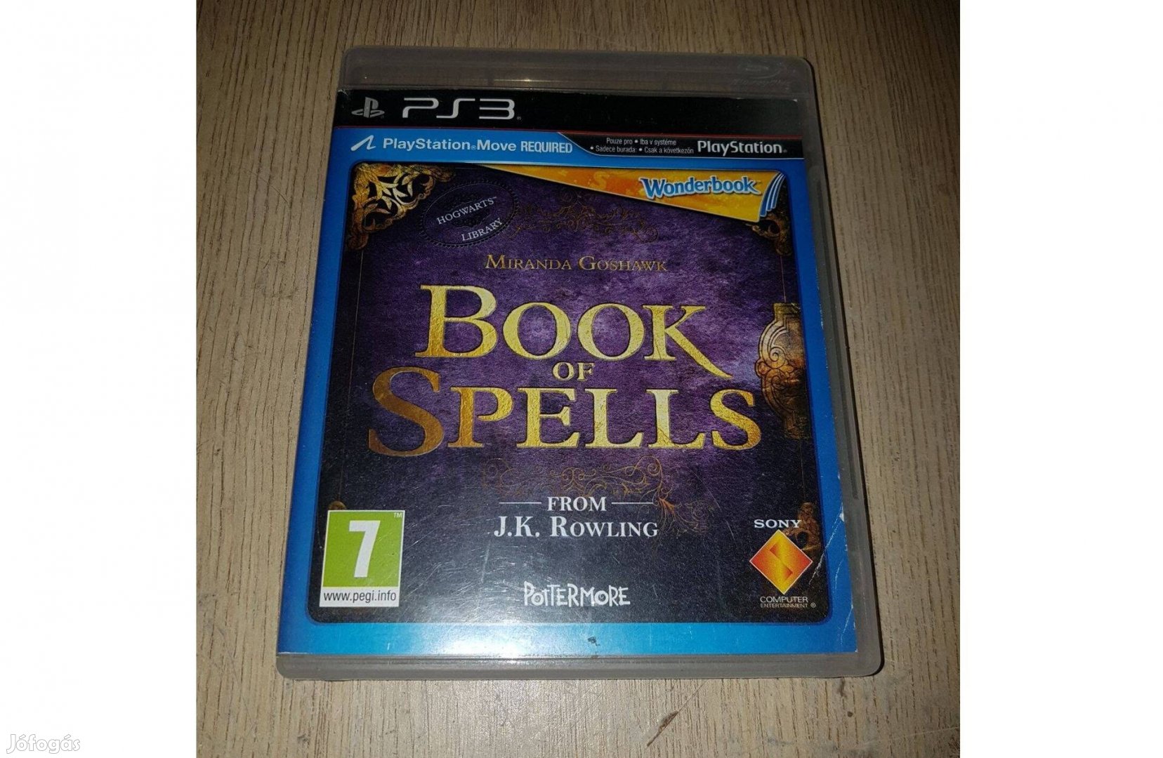 Ps3 wonderbook book of spells eladó