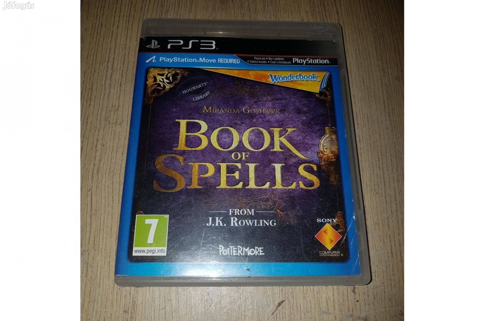 Ps3 wonderbook book of spells játék eladó