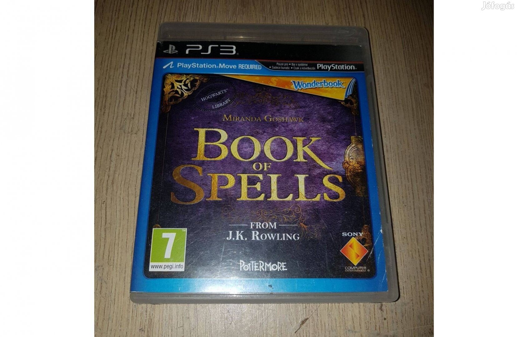 Ps3 wonderbook book of spells játék eladó
