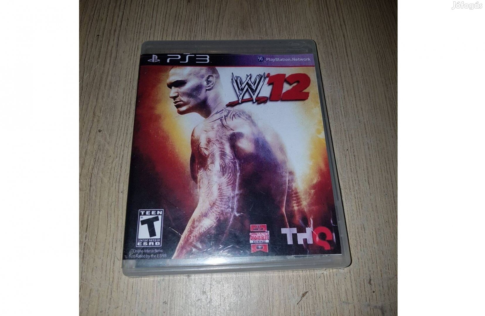 Ps3 wwe 2k12 játék eladó