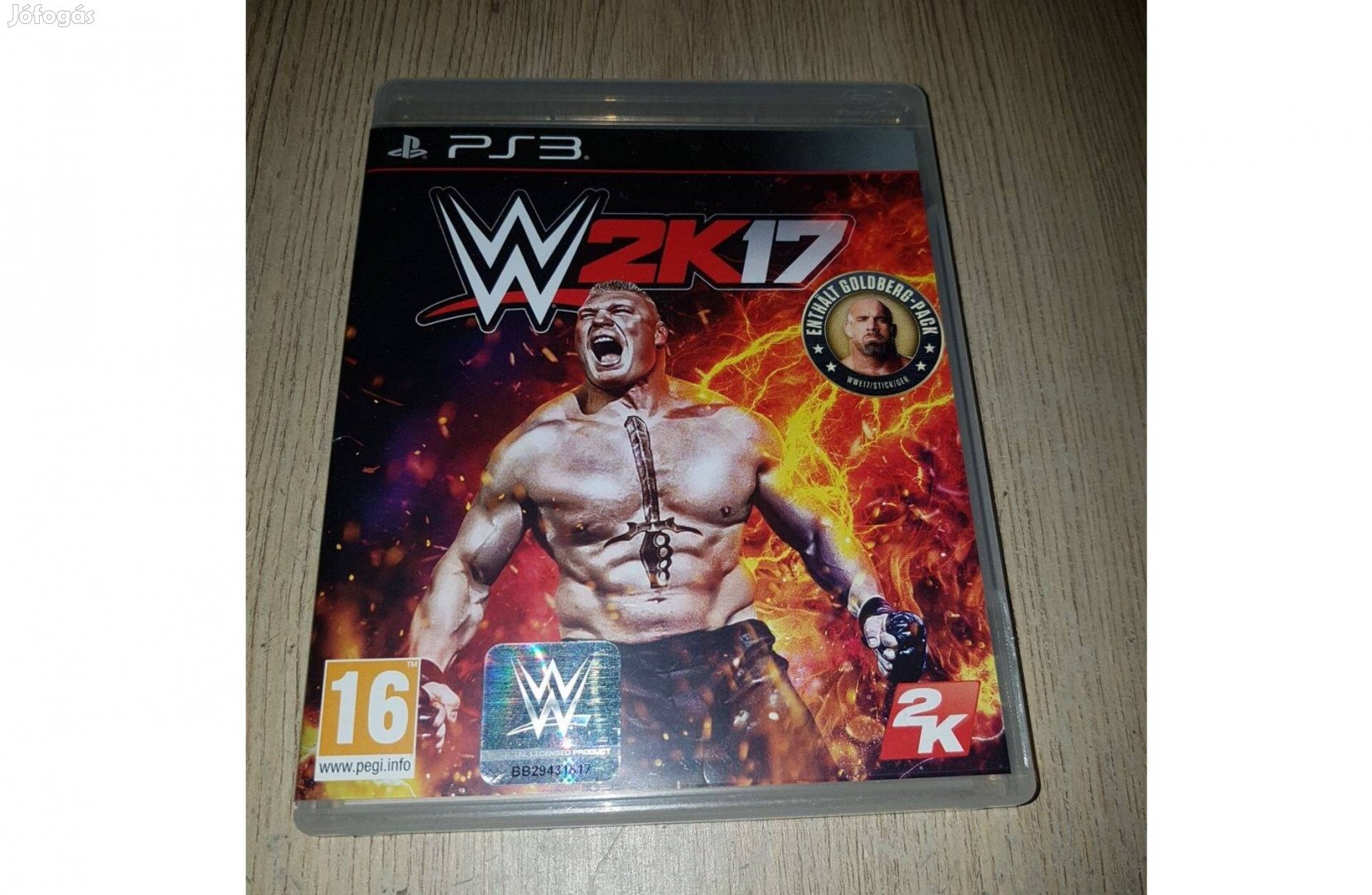 Ps3 wwe 2k17 eladó