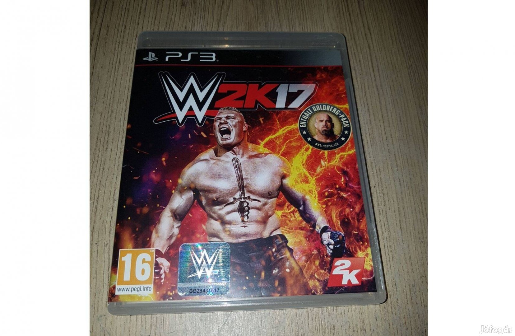 Ps3 wwe 2k17 eladó