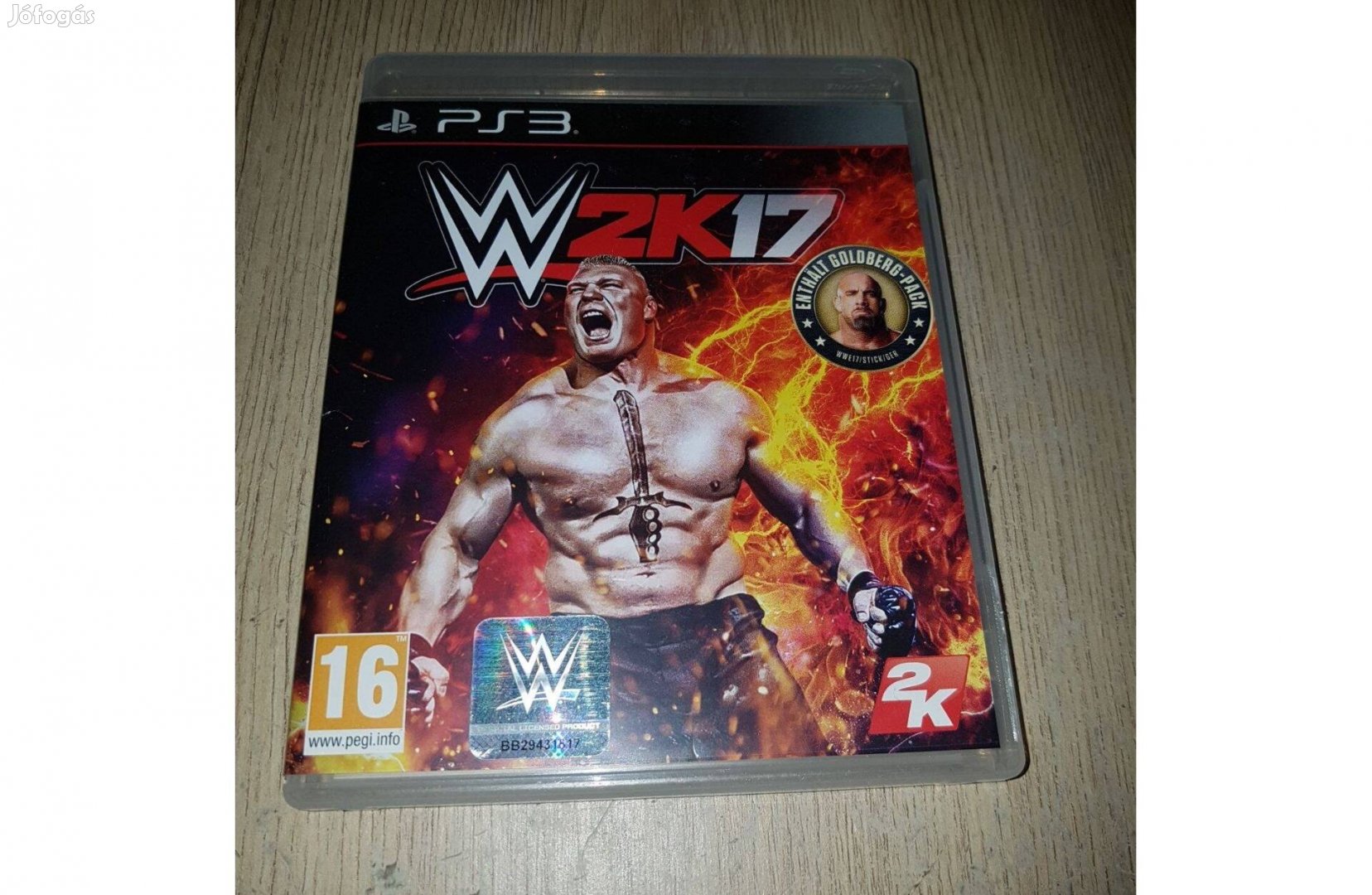 Ps3 wwe 2k17 játék eladó