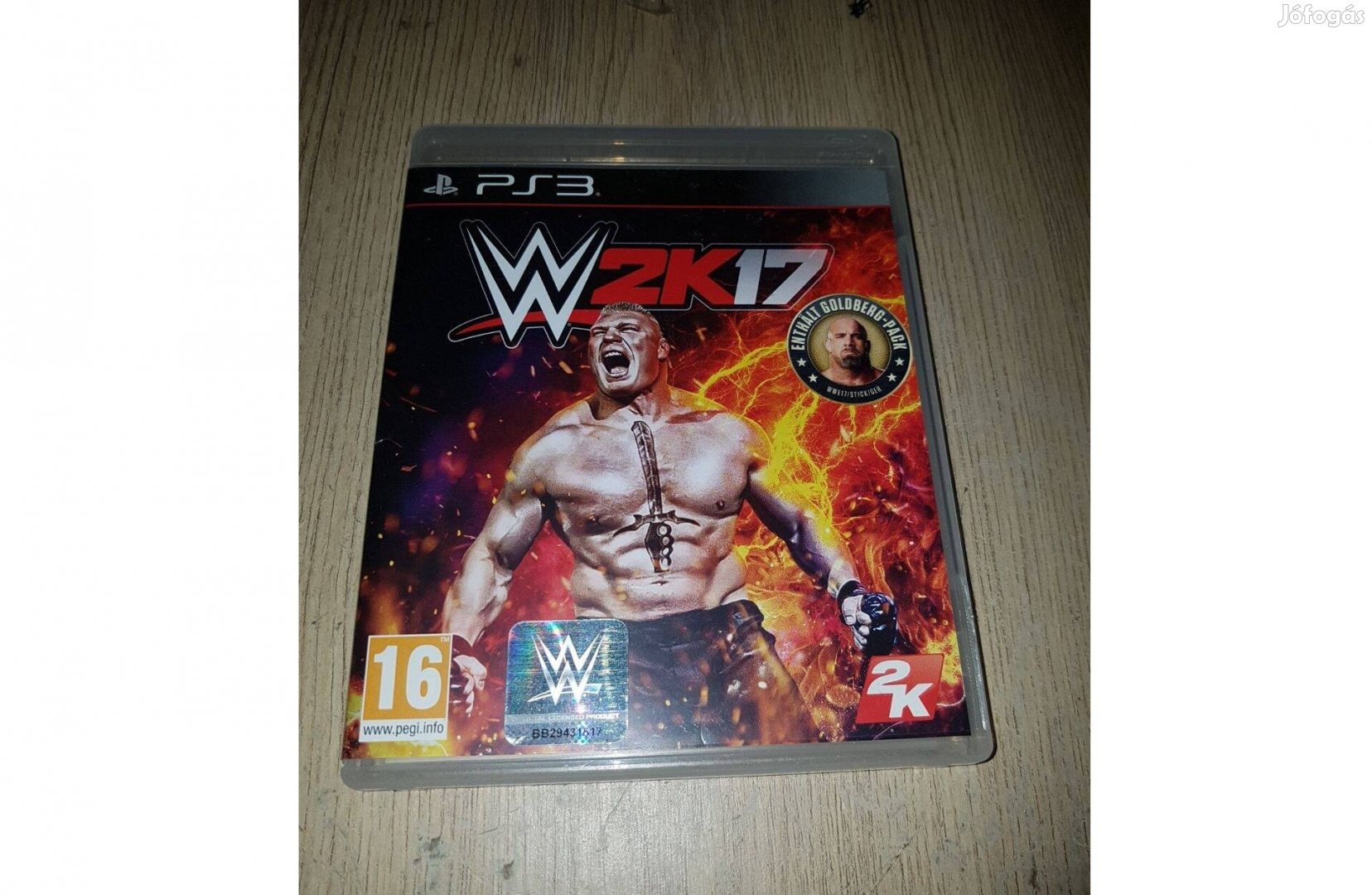 Ps3 wwe 2k17 játék eladó