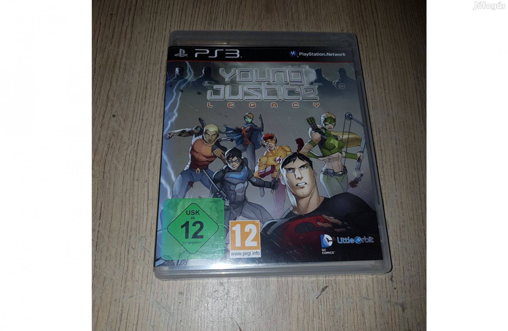 Ps3 young justice játék eladó