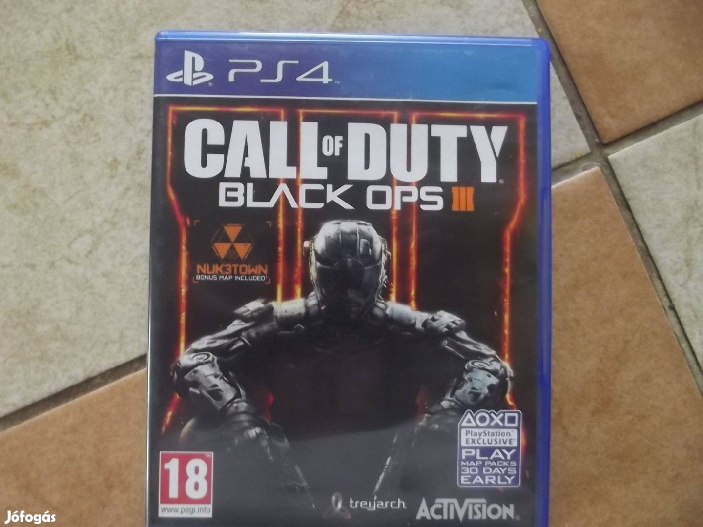 Ps4-100 Ps4 Eredeti Játék : Call Of Duty Black Ops 3 ( karcmentes)