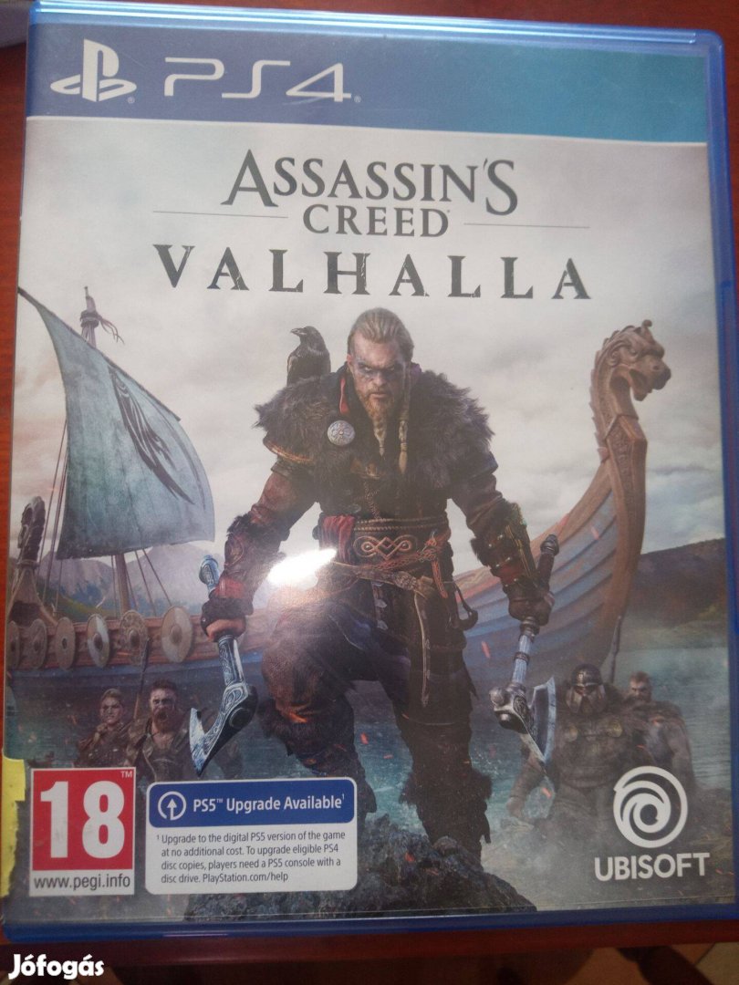 Ps4-102 Ps4 Eredeti Játék : Assassins Creed Valhalla ( karcmentes)