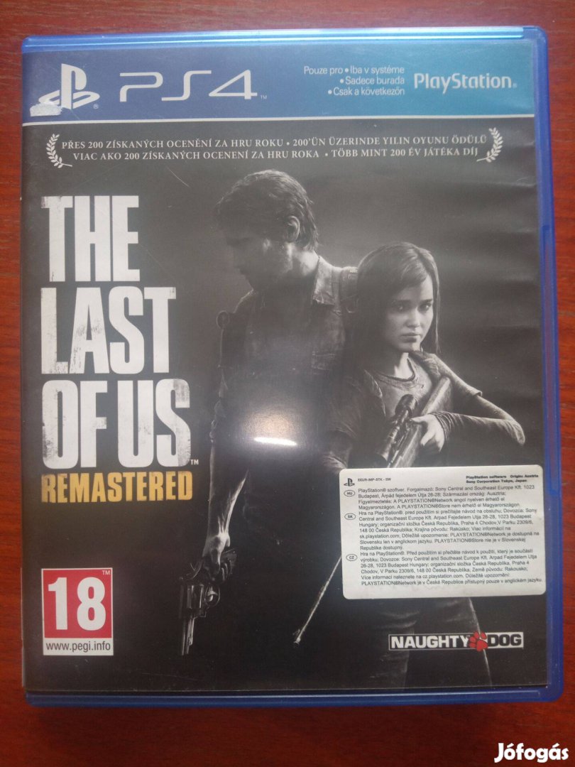 Ps4-106 Ps4 Eredeti Játék : The Last Of Us Remastered ( karcmentes)