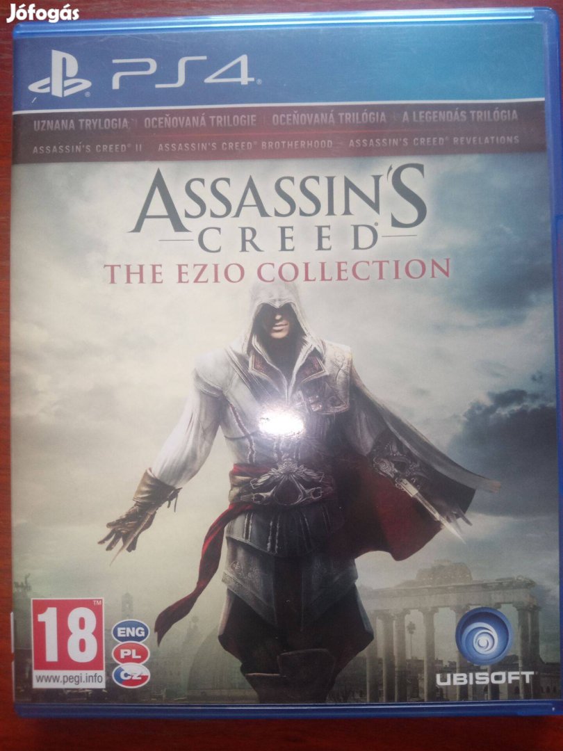 Ps4-108 Ps4 Eredeti Játék : Assassins Creed The Ezio Collection 3 Játé