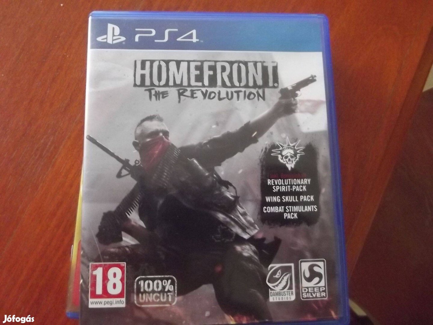 Ps4-109 Ps4 Eredeti Játék : Homefront The Revolution ( Karcmentes):