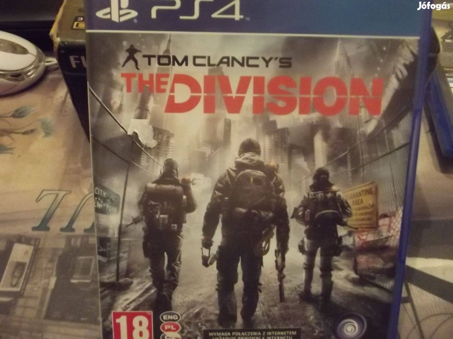 Ps4-113 Ps4 Eredeti Játék : Tom Clancys The Division ( karcmentes)