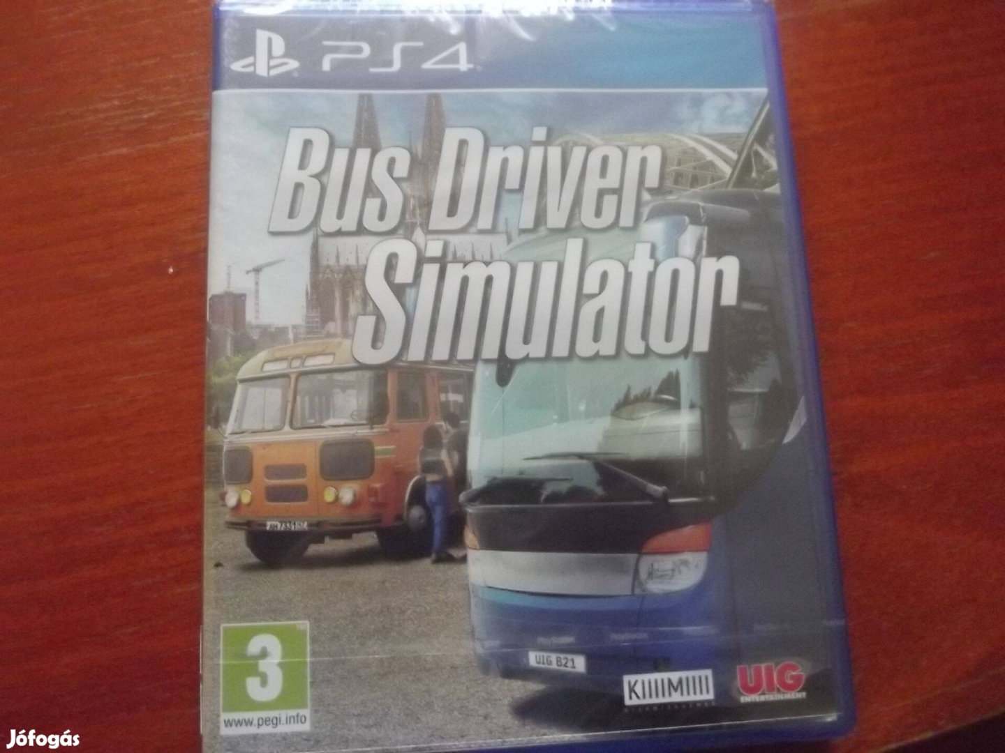 Ps4-114 Ps4 eredeti Játék : Bus Driver Simulator Új Bontatlan