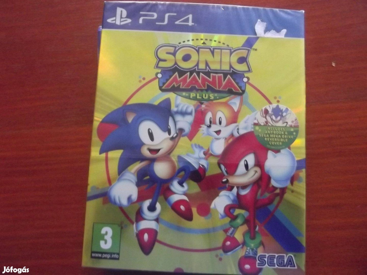 Ps4-121 Ps4 - Ps5 Eredeti Játék : Sonic Mania Plus Új Bontatlan