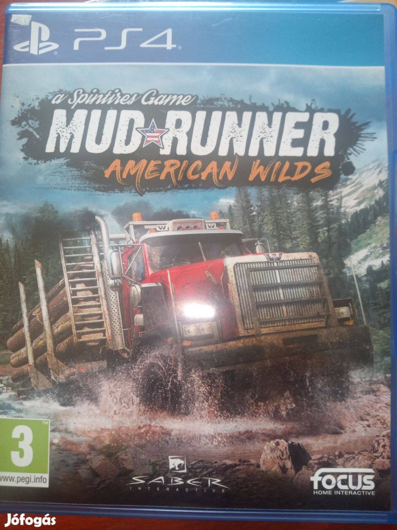 Ps4-124 Ps4 Eredeti Játék : Mud Runner American Wilds ( karcmentes)