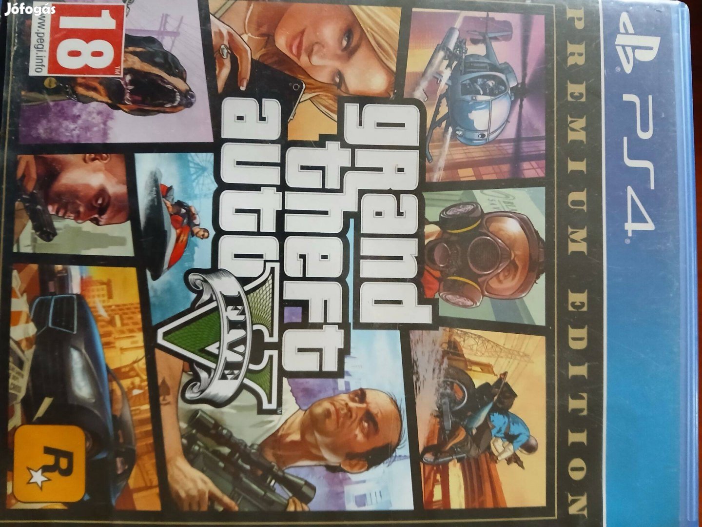 Ps4-133 Ps4 Eredeti Játék : Grand Theft Auto 5 ( karcmentes)