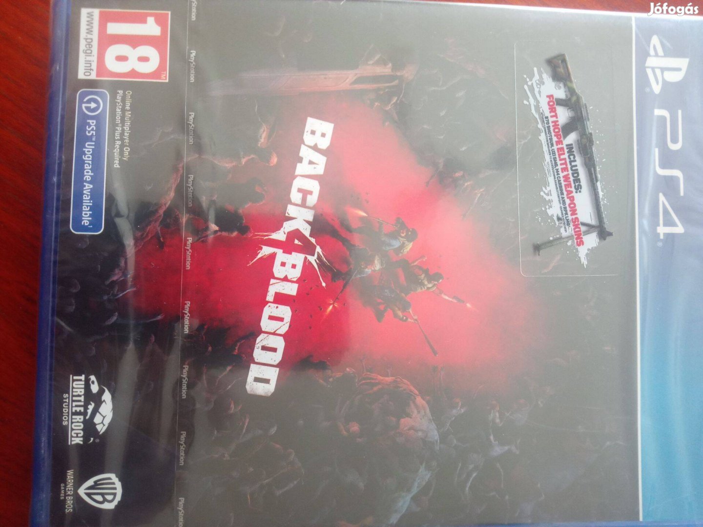 Ps4-14 Ps4 eredeti Játék : Back 4 Blood Új Bontatlan