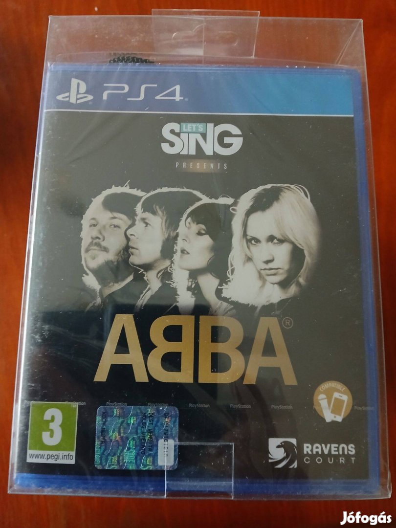 Ps4-157 Ps4 Eredeti Játék : Lets Sing Abba + Mikrofon Új Bontatlan