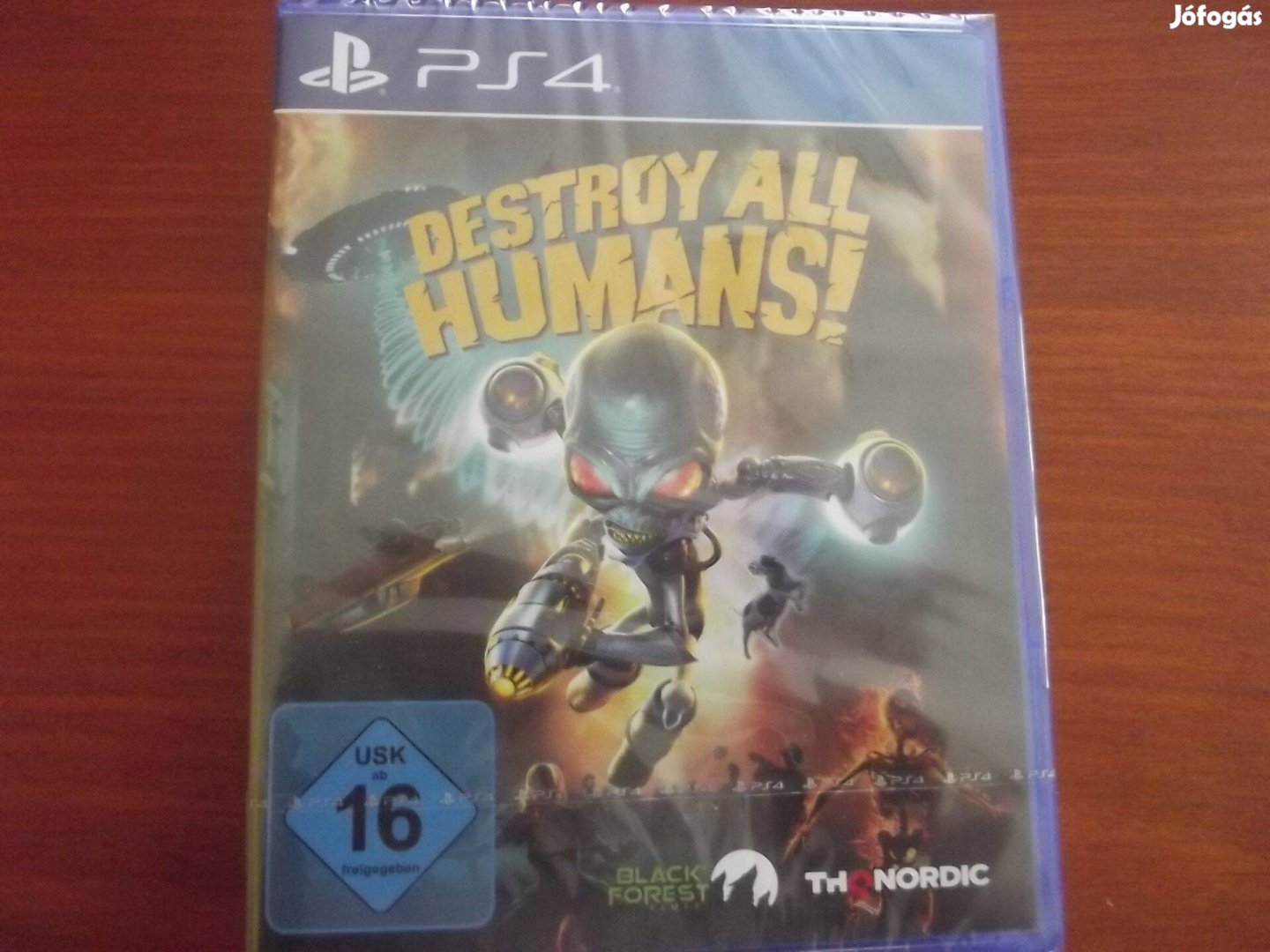 Ps4-158 Ps4 Eredeti Játék : Destroy All Humans Új