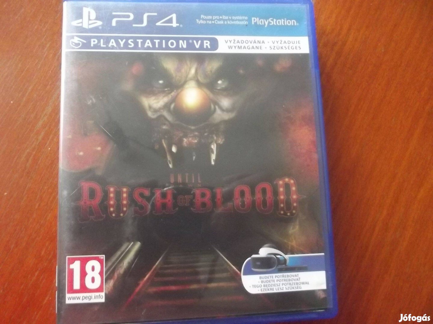 Ps4-164 Ps4 Eredeti Játék : Until Dawn Rush of Blood ( karcmentes)